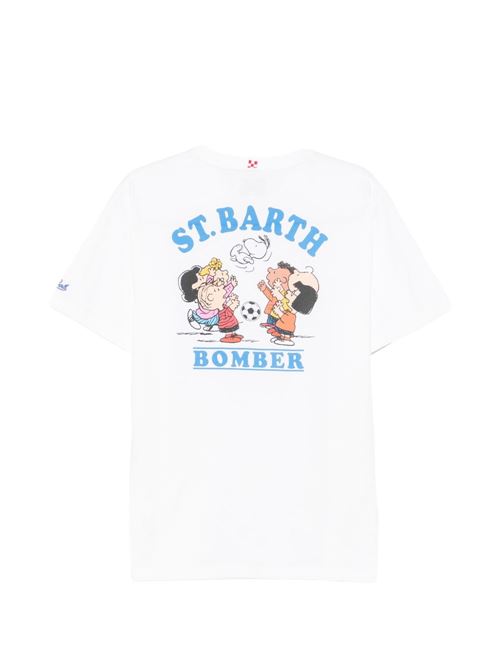 T-shirt uomo MC2 Saint Barth Portland stampa Snoopy MC2 SAINT BARTH | PORTLAND07988L